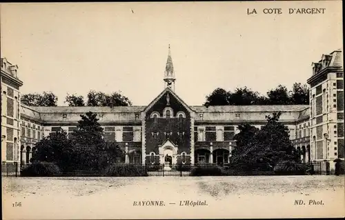 Ak Bayonne Pyrénées Atlantiques, L'Hopital