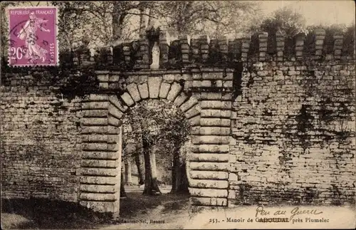 Ak Plumelec Morbihan, Manoir de Gadoudal