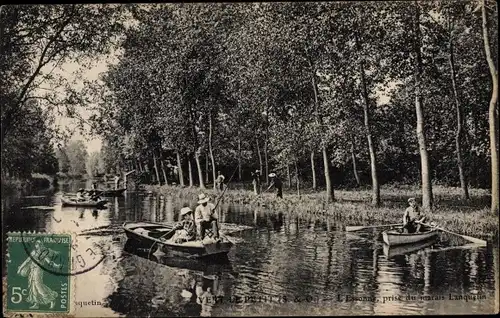 Ak Vert le Petit Essonne, L'Essonne, Ruderpartie