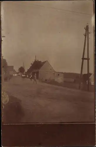 Foto Ak Heidelberg Seiffen im Erzgebirge, Straßenpartie