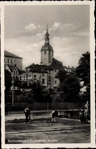 Ak Reichenbach im Vogtland, Kirche