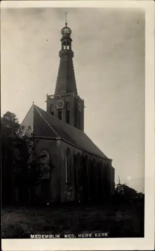 Ak Medemblik Nordholland, Ned Herv Kerk