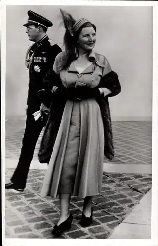 Ak Königin Juliana der Niederlande, Prinz Bernhard, 1950
