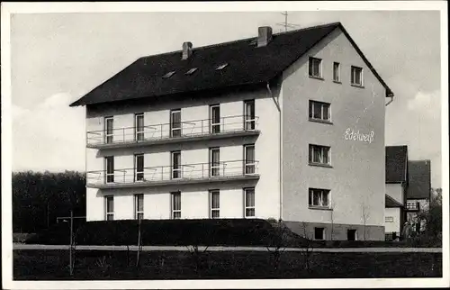 Ak Bad Soden am Taunus Hessen, Pension Haus Edelweiß, Inh. Wiesner, Freiherr vom Stein Straße