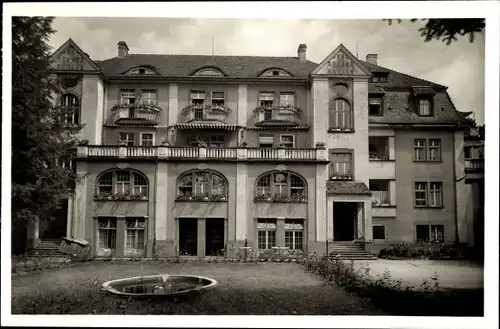 Ak Obersasbach Sasbach Baden in der Ortenau, Kurhaus Marienheim Erlenbad