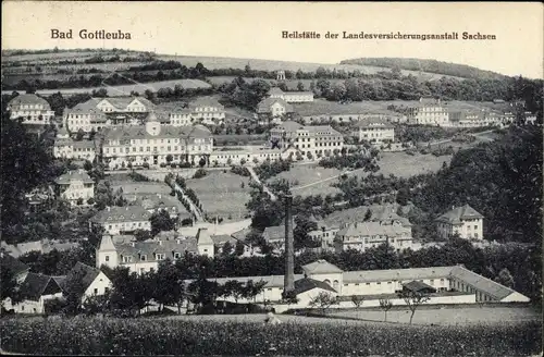 Ak Bad Gottleuba in Sachsen, Heilstätte d. Landesversicherungsanstalt Sachsen