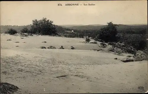 Ak Arbonne Pyrénées Atlantiques, Les Sables