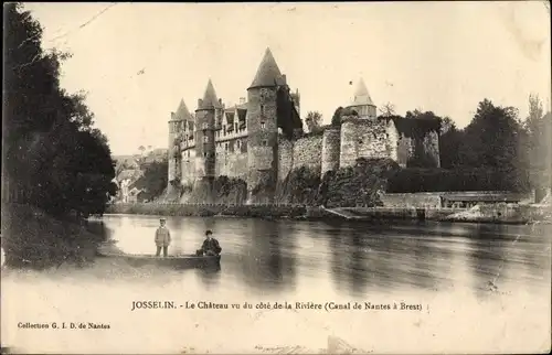 Ak Josselin Morbihan, Le Chateau