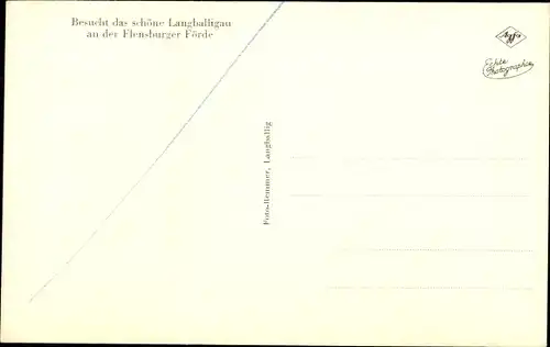 Ak Langballigau an der Flensburger Förde, Strandhotel