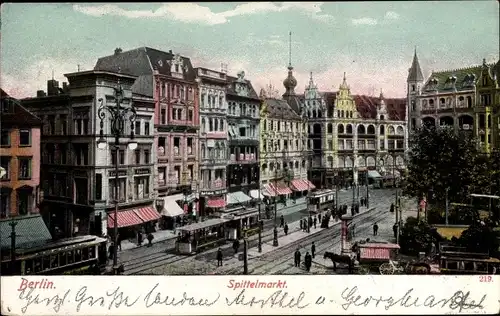 Ak Berlin Mitte, Spittelmarkt