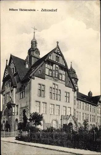 Ak Berlin Zehlendorf, Höhere Töchterschule