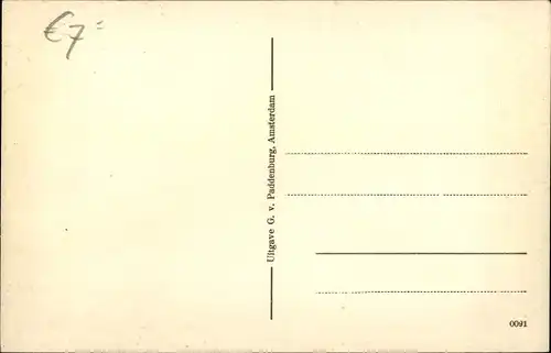 Ak Sloterdijk Nordholland Niederlande, Spaarnwouderdijk, Straßenansicht