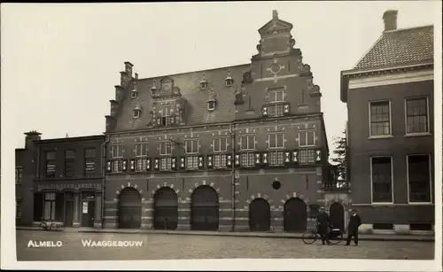 Ak Almelo Overijssel Niederlande, Waaggebouw