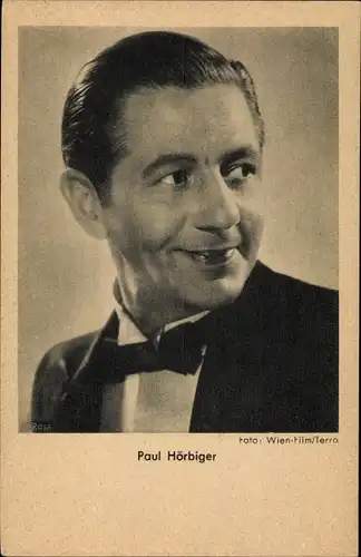 Ak Schauspieler Paul Hörbiger, Portrait