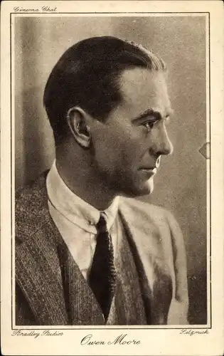 Ak Schauspieler Owen Moore, Portrait