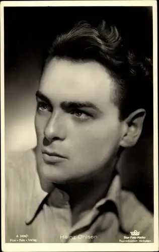 Ak Schauspieler Heinz Ohlsen, Portrait