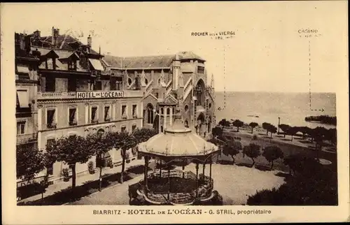 Ak Biarritz Pyrénées Atlantiques, Hotel de l'Ocean