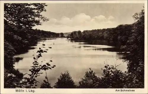 Ak Mölln im Herzogtum Lauenburg, Am Schmalsee