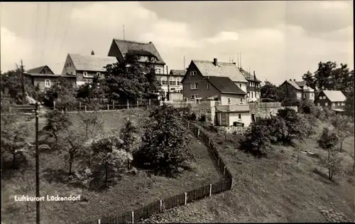 Ak Lückendorf Oybin Oberlausitz, Blick auf den Ort