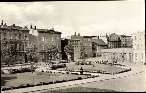 Ak Güstrow in Mecklenburg, Spaldingsplatz