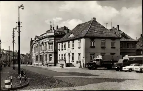 Ak Grevesmühlen in Mecklenburg, August-Bebel-Straße