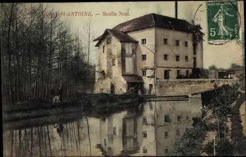 Ak Boussy Saint Antoine Essonne, Moulin Neuf