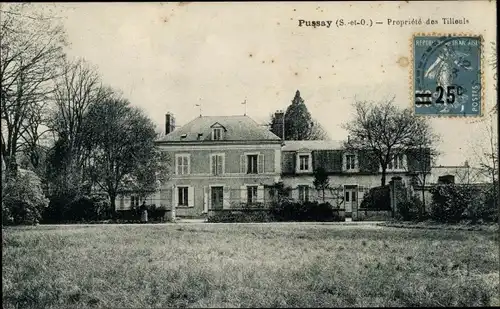 Ak Pussay Essonne, Propriete des Tilleuls