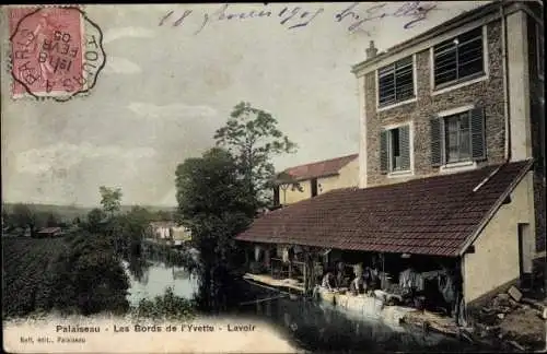 Ak Palaiseau Essonne, Les Bords de l'Yvette, Lavoir