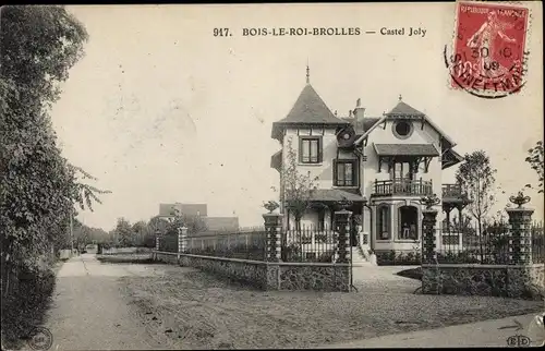 Ak Bois le Roi Brolles Val de Marne, Castel Joly