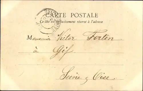 Ak Boissy Saint Leger Val de Marne, Chateau du prince de Wagram