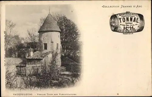 Ak Vaucouleurs Meuse, Vieille Tour des Fortifications