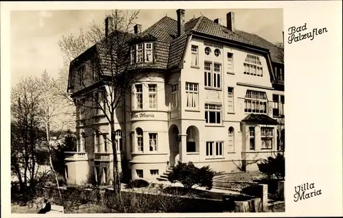 Ak Bad Salzuflen im Kreis Lippe, Villa Maria, Wenkenstraße 35, Kurpension