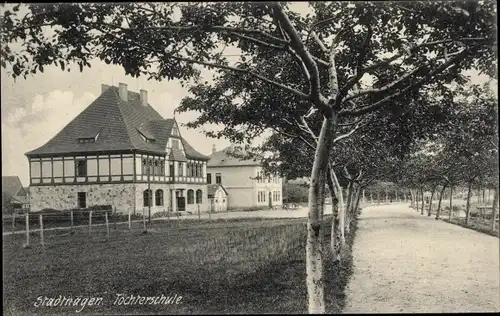 Ak Stadthagen in Niedersachsen, Töchterschule