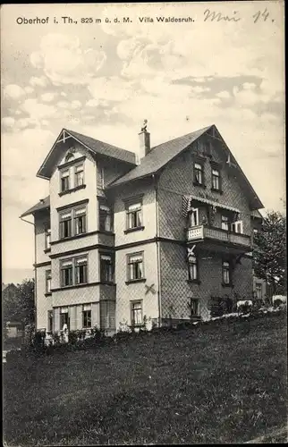 Ak Oberhof im Thüringer Wald, Villa Waldesruh