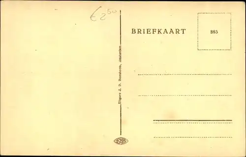 Ak Amsterdam Nordholland Niederlande, Johannes Vermeerplein