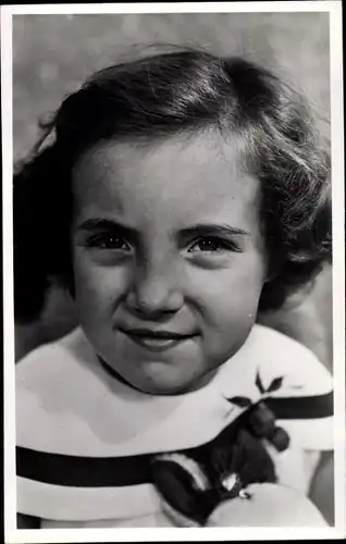 Ak Prinzessin Margriet der Niederlande, Kinderportrait