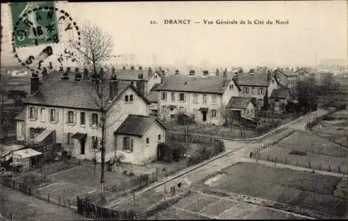 Ak Drancy Seine Saint Denis, Vue Generale de la Cite du Nord