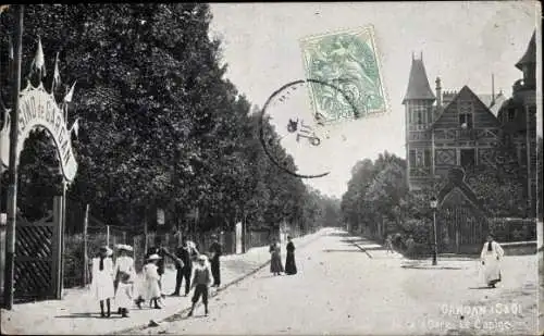 Ak Gargan Seine Saint Denis, Avenue de la Gare, Le Casino