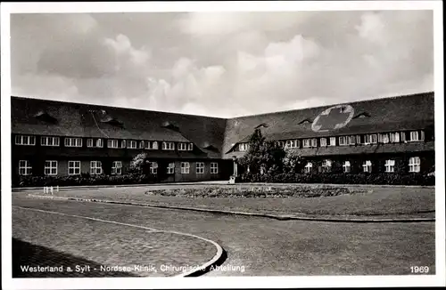 Ak Westerland auf Sylt, Nordseeklinik, Chirurgische Abteilung