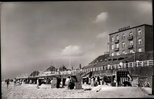 Ak Westerland auf Sylt, Hotel Miramar