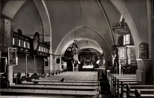 Ak Boldixum Wyk auf Föhr Nordfriesland, St, Nicolaikirche