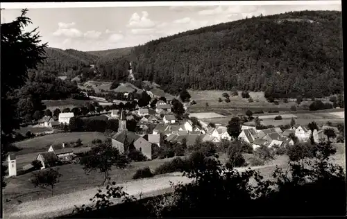 Ak Riedern Eichenbühl in Unterfranken, Panorama