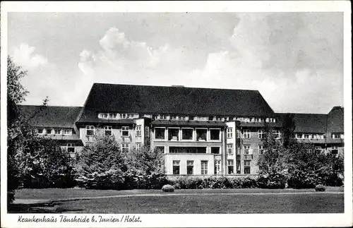 Ak Tönsheide Innien Aukrug in Schleswig Holstein, Krankenhaus
