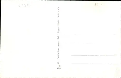 Ak Bimöhlen in Holstein, Geschäftshaus Alfred Horns, Schullandheim, Osteraupartie