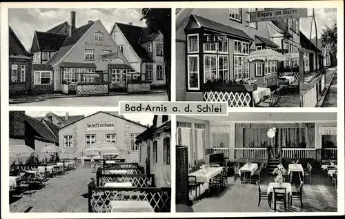 Ak Bad Arnis an der Schlei, Gaststätte Schifferhaus