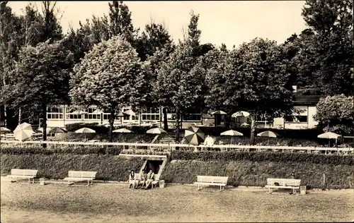 Ak Biesenthal Barnim Brandenburg, HO Gaststätte am Strandbad