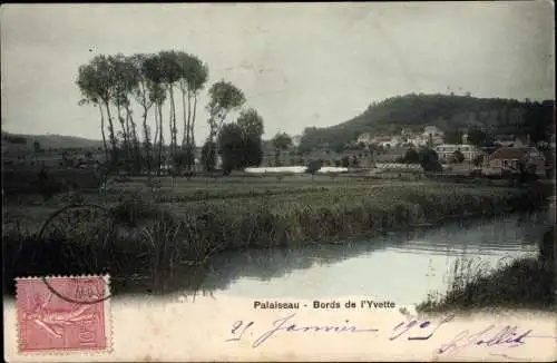 Ak Palaiseau Essonne, Bords de l'Yvette