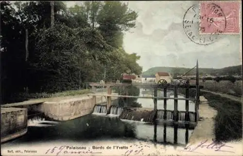 Ak Palaiseau Essonne, Bords de l'Yvette