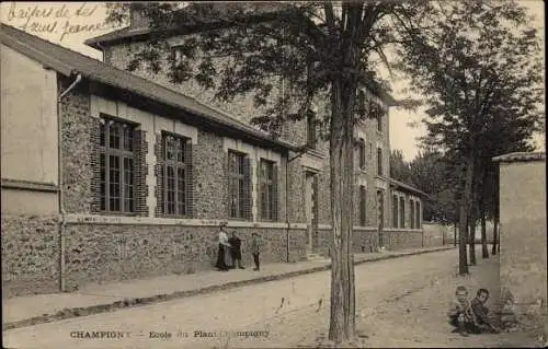 Ak Champigny Val de Marne, Ecole du Plant Champigny