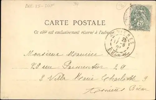 Ak Champigny Val de Marne, Ecole du Plant Champigny